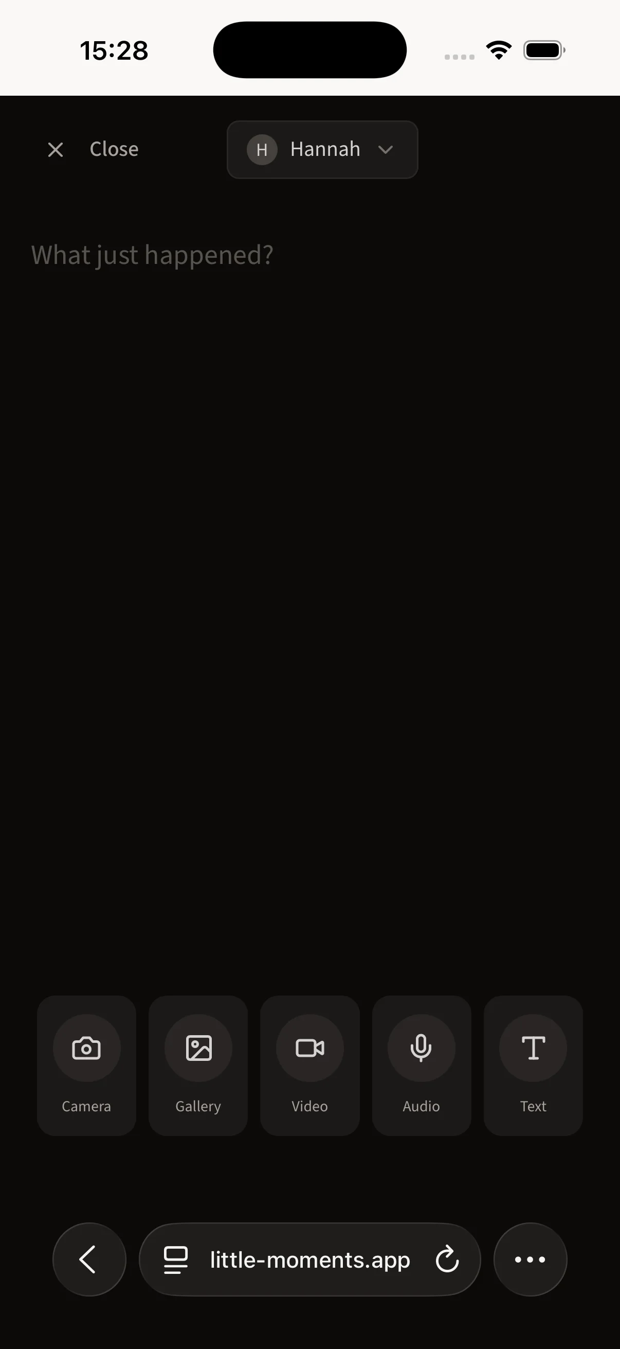 Capture a new moment